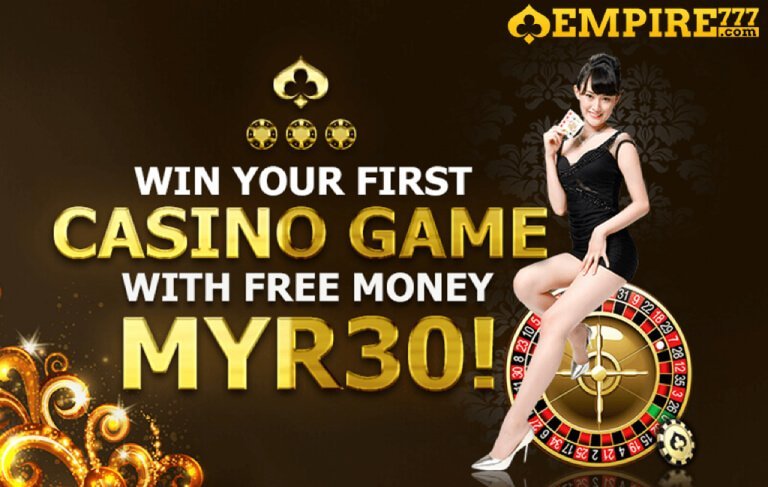 Get Free Credit RM30 at EMPIRE777 Online Casino Malaysia, empire777 free credit rm30.